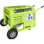 Aggregátor, áramfejlesztő 10 kW 230 V 95 kg 4 ütemű motor, Zipper ZI-STE8000