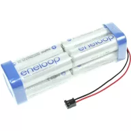  Panasonic eneloop Doppelwürfel F2x2x2 Graupner Akkucsomag Cellaszám: 8 Elem- és akkuméret: Ceruza (AA) Kábel, Dugó NiMH 9.6 V 1900 mAh