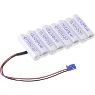   Panasonic eneloop Reihe F1x8 Futaba Akkucsomag Cellaszám: 8 Elem- és akkuméret: Ceruza (AA) Kábel, Dugó NiMH 9.6 V 1900 mAh