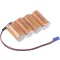 Panasonic Reihe F1x4 Graupner Akkucsomag Cellaszám: 4 Elem- és akkuméret: Sub-C Kábel, Dugó NiMH 4.8 V 3000 mAh