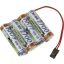 Panasonic Reihe F1x4 Graupner Akkucsomag Cellaszám: 4 Elem- és akkuméret: Ceruza (AA) Kábel, Dugó NiMH 4.8 V 2700 mAh