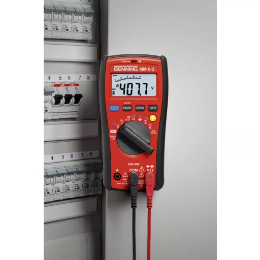 Benning MM 6-2 Kézi multiméter digitális LoZ CAT III 1000 V, CAT IV 600 V Kijelző (digitek): 6000