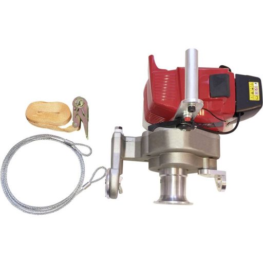 Berger & Schröter 31593 Csörlődob Húzóerő (görgetve): 1000 kg Benzinmotoros hajtás