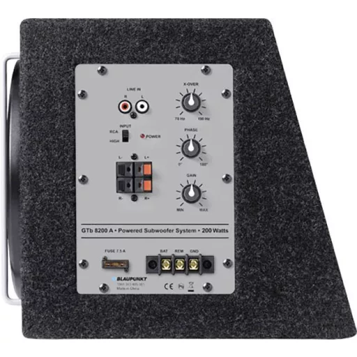 Blaupunkt GTB 8200A Autó aktív mélysugárzó 200 W
