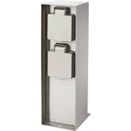 Philips LED 171084716 Kerti elosztó 2 részes Nemesacél