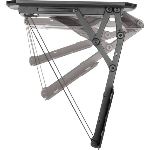 Motoros mennyezeti TV tartó konzol távirányítóval 58,4 - 139,7 cm 23 - 55 dönthető, SpeaKa Professional