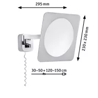   Paulmann Bela 70468 LED-es tükörmegvilágítás 5.7 W Melegfehér Króm