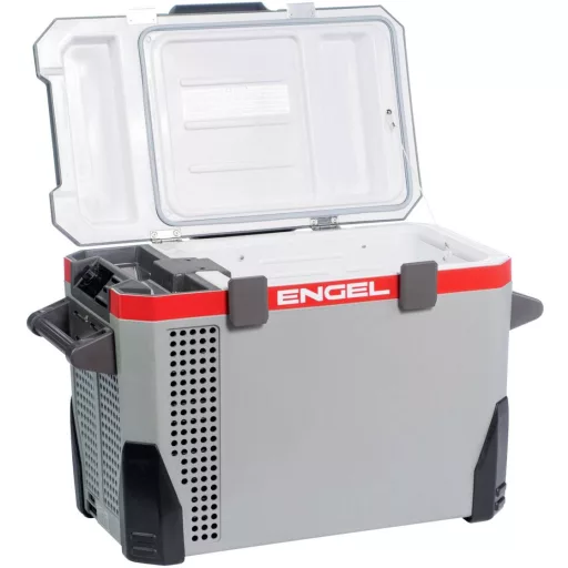 Hűtőláda MR040 12 V, 24 V, 230 V Szürke 40 l EEK=A+ Engel