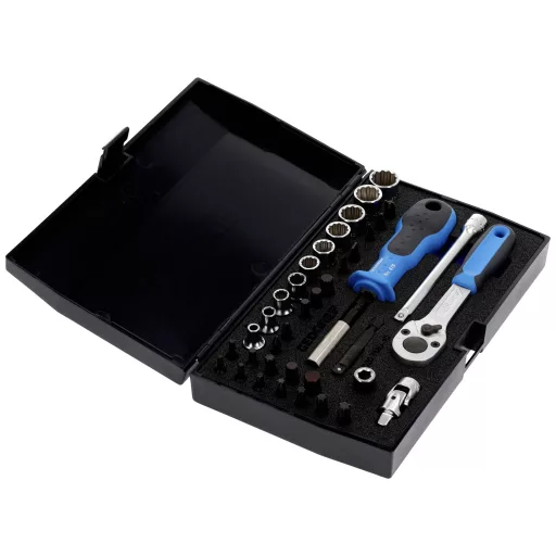 Gedore neu Dugókulcs készlet Metrikus 1/4 (6,3 mm) 40 részes 1815660