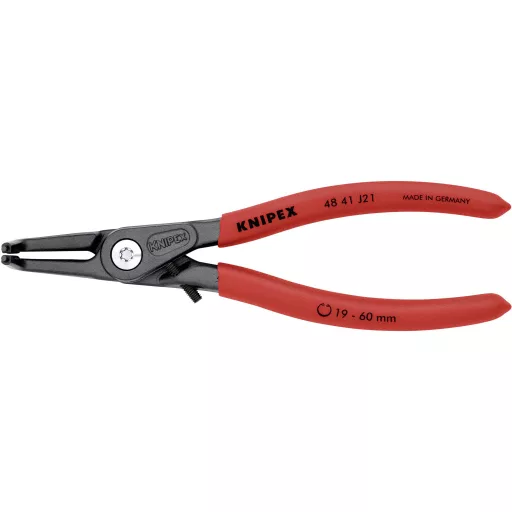 Knipex 48 41 J21 Seeger gyűrű fogó Alkalmas Belső csapágygyűrűk 16-60 mm Hegy forma Hajlított, 90°