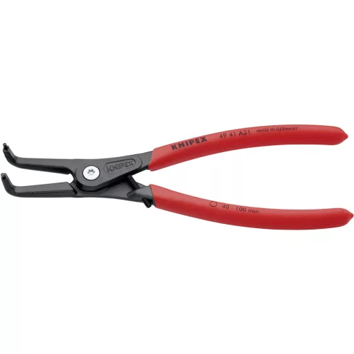 Knipex 49 41 A31 Seeger gyűrű fogó Alkalmas Külső csapágygyűrűk 40-100 mm Hegy forma Hajlított, 90°