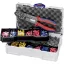 Knipex 97 90 26 Krimpelő fogó készlet 301 részes Szigetelt kábelsaruk, Szigetelt dugós csatlakozó 1.5 - 6 mm²