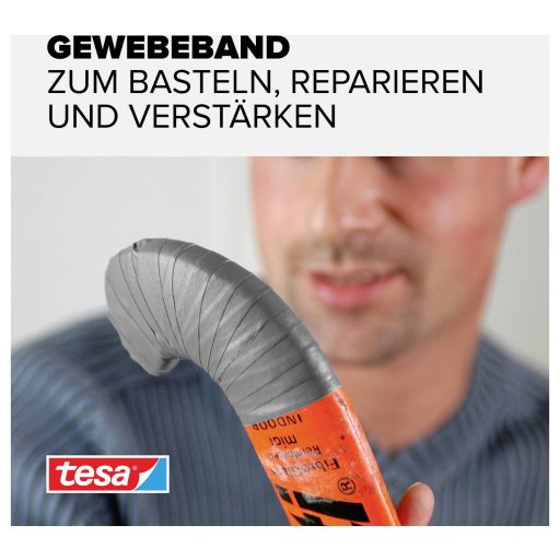 tesa PERFECT 57230-00005-02 Szövet ragasztószalag tesa® extra Power Szürke (H x Sz) 50 m x 19 mm 1 db