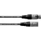 Cordial CFM 20 FM XLR Összekötőkábel [1x XLR alj - 1x XLR dugó] 20.00 m Fekete