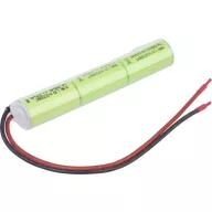   Mexcel Inline L1x3 Akkucsomag Cellaszám: 3 Elem- és akkuméret: Sub-C Magas hőmérséklet álló, Kábel, Flat-top NiMH 3.6 V 2500 mAh