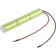   Mexcel Inline L1x3 Akkucsomag Cellaszám: 3 Elem- és akkuméret: baby (C típus) Magas hőmérséklet álló, Kábel, Flat-top NiMH 3.6 V 4000 mAh