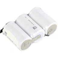   Mexcel Reihe F1x3 Akkucsomag Cellaszám: 3 Elem- és akkuméret: Góliát (D) Magas hőmérséklet álló, Kábel, Flat-top NiCd 3.6 V 4000 mAh