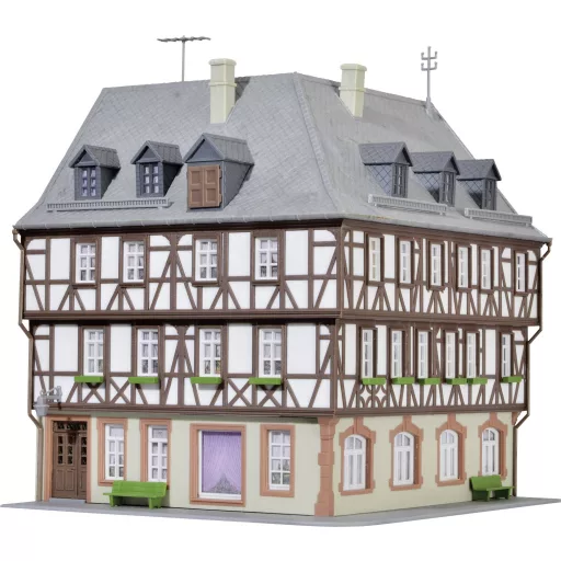 Kibri 38904 H0 Favázas sarokház Miltenberg