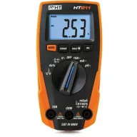   HT Instruments HT211 Kézi multiméter digitális CAT III 600 V Kijelző (digitek): 4000