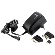   HyCell 1201-0009 Dugasztápegység, beállítható 3 V/DC, 4.5 V/DC, 5 V/DC, 6 V/DC, 7.5 V/DC, 9 V/DC, 12 V/DC 2250 mA 27 W