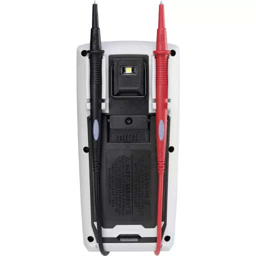 Digitális multiméter, IP65 por és vízálló True RMS mérőműszer, LED lámpával 1000V AC/DC 10A AC/DC Voltcraft VC-450 E