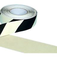   Csúszásgátló szalag, foszforeszkáló, fekete-fehér 18,3 m x 50 mm B-SAFETY AR226050