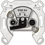   Kathrein ESD 64 Antenna csatlakozó TV, UKW Süllyeszett Áthúzó doboz