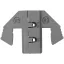 Krimpelő betét, krimpelő fogóba 0.75 - 1 mm² TOOLCRAFT 1511624