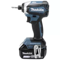   Makita DTD153RTJ DTD153RTJ Akkus ütvecsavarozó 170 Nm 18 V Vele szállított akkuk száma 1 5 Ah Lítiumion akkuval, Hordtáskával
