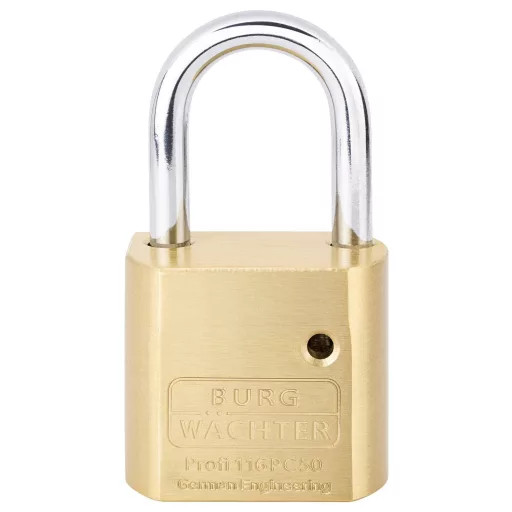 Burg Wächter Profi 116 PC 50 Függő lakat 51.1 mm Sárgaréz Profilhengeres lakat
