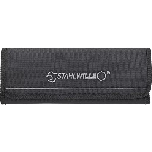 Stahlwille 96411712 17/12 Racsnis gyűrűs csavarkulcs készlet 12 részes Kulcsszélesség (metrikus) 8 - 19 mm