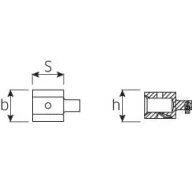 Stahlwille 7370/10 58290010 Dugókulcs adapter 1 db