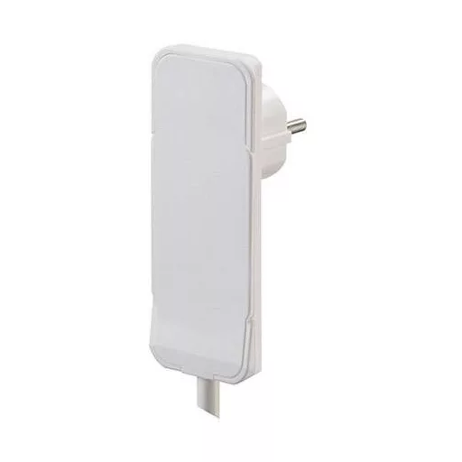 NVB 104566 Hálózati elosztó Fehér Lapos dugó 1 db