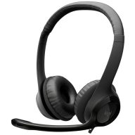   Logitech H390 Számítógép On Ear headset Vezetékes Stereo Fekete mikrofon zajelnyomás, Noise Cancelling Hangerő szabályozás, Mikrofon némítás