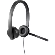   Logitech H570e On Ear headset Vezetékes Stereo Fekete mikrofon zajelnyomás, Noise Cancelling Hangerő szabályozás, Mikrofon némítás Számítógép