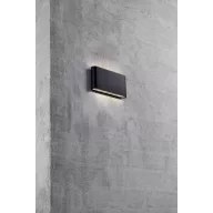   Nordlux Kinver 84181003 LED-es kültéri fali lámpa LED Fixen beépített LED-es 6 W Fekete