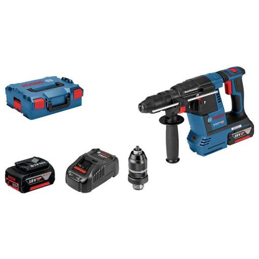 Bosch Professional GBH 18V-26F SDS-Plus-Akkus fúrókalapács 18 V 5 Ah Lítiumion