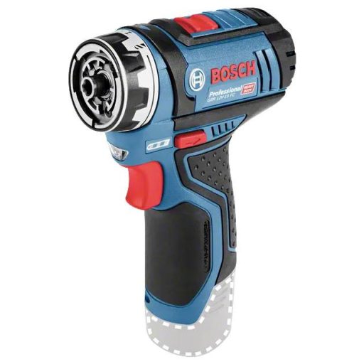 Bosch Professional GSR 12V-15 FlexiClick 06019F6004 Akkus fúrócsavarozó 12 V Lítiumion akku nélkül, töltő nélkül