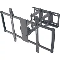   Manhattan Zubehör TFT/LCD-TV TV fali tartó 152,4 cm (60) - 254,0 cm (100) Dönthető, Csuklóval mozgatható Alkalmas hajlított TV-khez