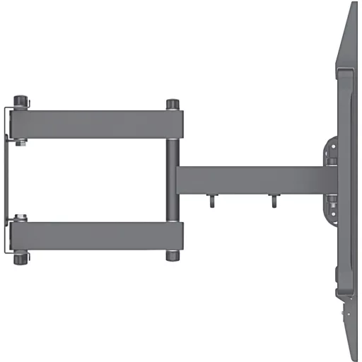 Manhattan Zubehör TFT/LCD-TV TV fali tartó 152,4 cm (60) - 254,0 cm (100) Dönthető, Csuklóval mozgatható Alkalmas hajlított TV-khez