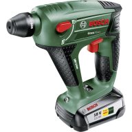   Bosch Home and Garden UneoMaxx SDS-Quick-Akkus fúrókalapács 18 V 2.5 Ah Lítiumion akkuval, Tartozékokkal, Hordtáskával