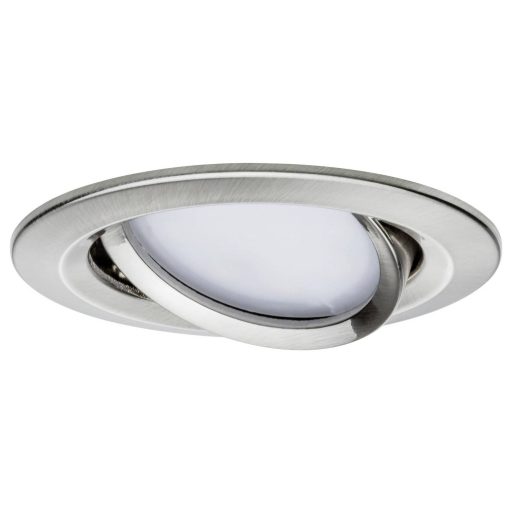 Paulmann Coin Slim 93878 LED-es beépíthető lámpa 3 részes készlet 20.4 W Melegfehér Vas (matt)
