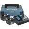 Makita 197952-5 Makita DC18RC - Batterieladegerät + Batterie 2 x Szerszámakku és töltő 18 V 3 Ah Lítiumion