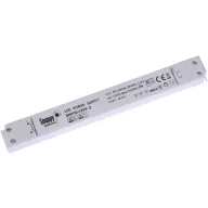   Dehner Elektronik SNP30-12VF-2 LED transzformátor Állandó feszültségű 30 W 0 - 2.5 A 12 V/DC Fényerő-szabályozó nélkül, Gyúlékony felületekre szerelhető,
