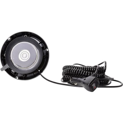 WAS Körkörös lámpa W112 852.2 12 V, 24 V Fedélzeti hálózatról Tapadókorongos talp, Csavaros szerelési mód, Mágneses rögzítős Narancssárga