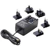   Dehner Elektronik SYS 1541-2424-W2E Dugasztápegység, fix feszültségű 24 V/DC 1000 mA 24 W UK adapterrel, USA adapterrel, Ausztrál adapterrel