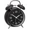 Kvarc analóg ébresztőóra, fekete, TFA 60.1025