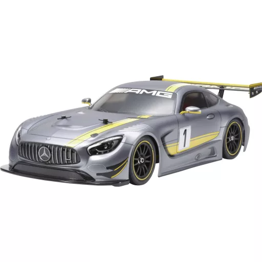 Tamiya 1:10 RC modellautó Elektro Közúti modell Mercedes-AMG GT3 Brushed 4WD építőkészlet TT-02