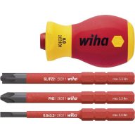   Wiha SB 2831-0101 VDE Átdugaszoló fogantyú Markolat átmérő: 34 mm Alkalmas: Wiha Torque, Wiha slimBit