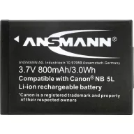 NB-5L Canon kamera akku 3,7V 850 mAh, Ansmann